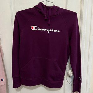 Woman's Purple Champion Hoodie